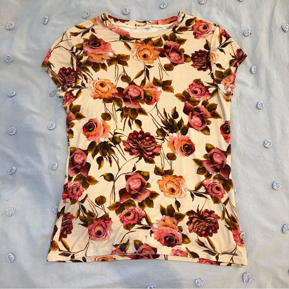 Floral Short Sleeve